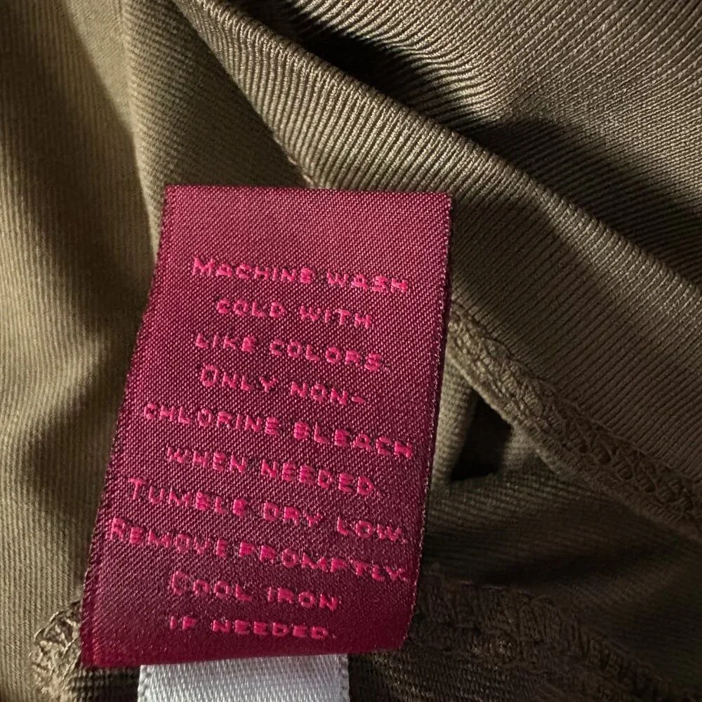 Olive Green Fancy Tee - Picture 4 of 4